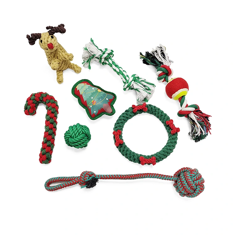 8 pcs doggy chew mainan